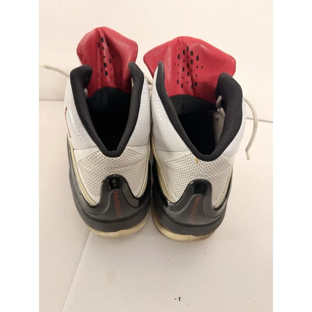 Jordan Flight 23 Classic White Varsity Red Black 414759-101 Men's Size 12